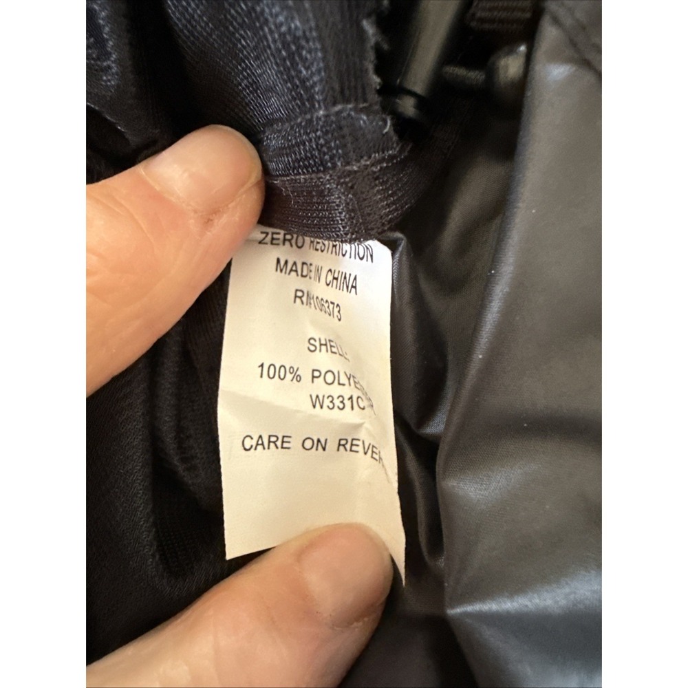 Zero Restriction Gary Player Black Full Zip Golfe… - image 7